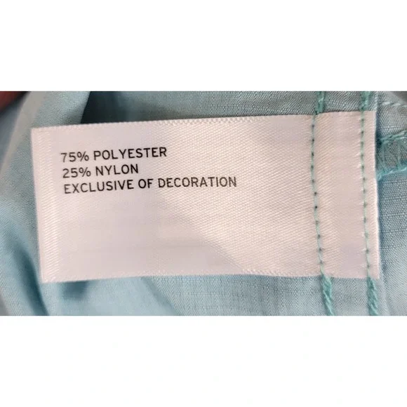 Duluth Trading Co Womens 4X Blue Heirloom Gardening Shirt 3237-97 Pockets Vented - Picture 5 of 7